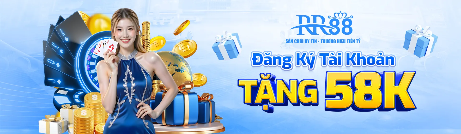 đăng ký tài khoản tặng 58k