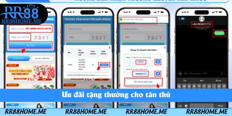 Khuyến Mãi RR88 - Chính Sách Khuyễn Mãi Khủng Chơi Cực Đã 3 Ưu đãi tặng thưởng cho tân thủ