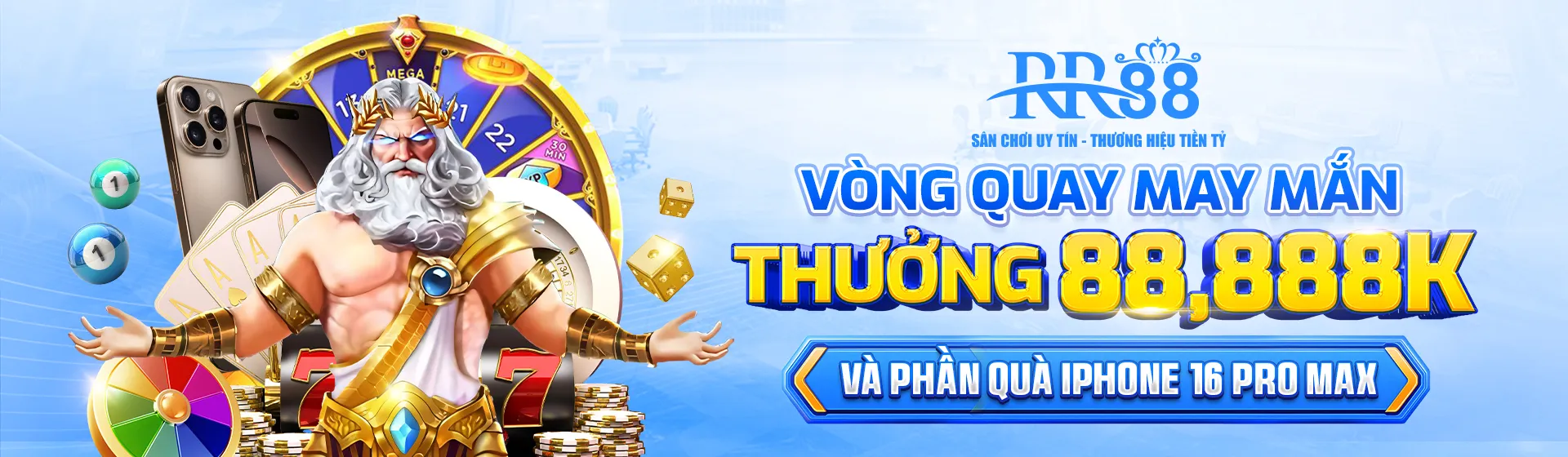 vòng quay may măn thưởng 88888k